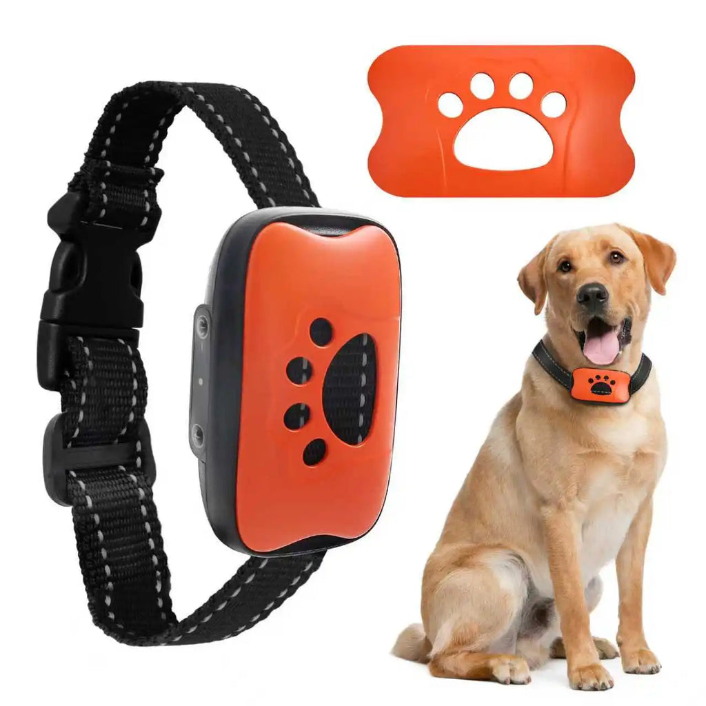 HushPup No-Shock Bark Collar — Gentle Beep & Vibration Training