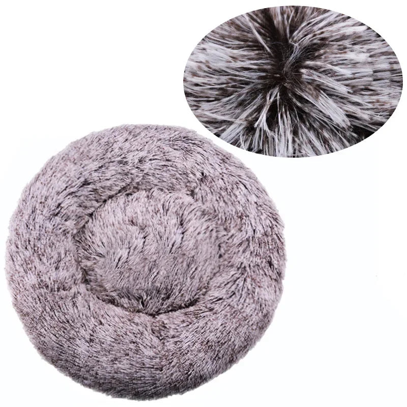 CloudNest Calming Donut Bed for Dogs & Cats