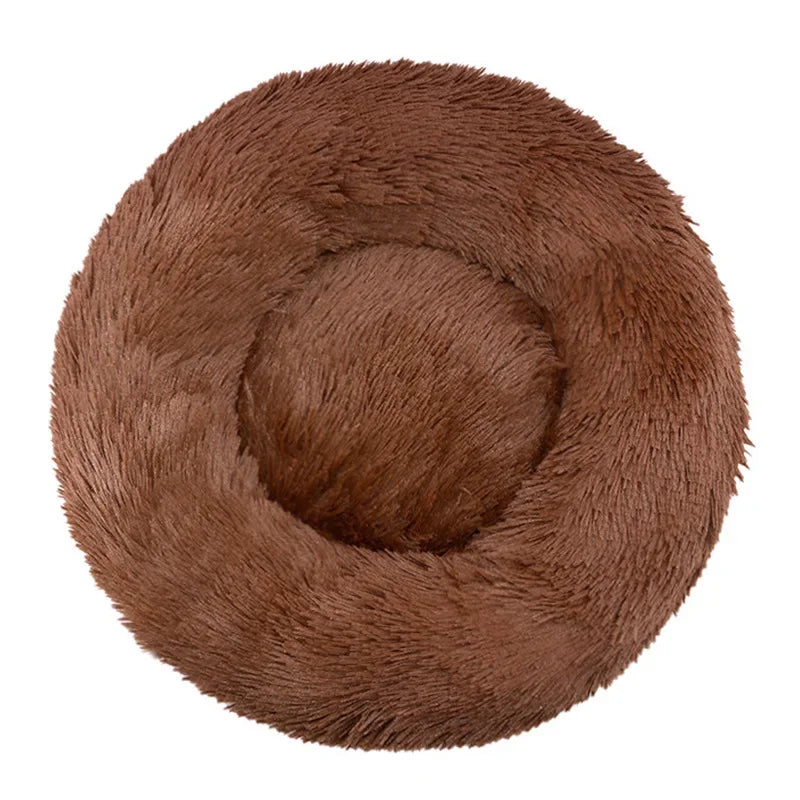 CloudNest Calming Donut Bed for Dogs & Cats