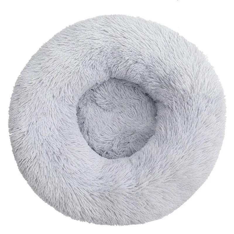CloudNest Calming Donut Bed for Dogs & Cats