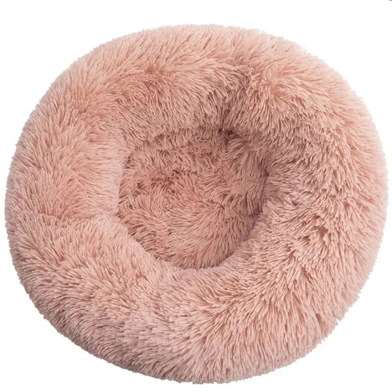 CloudNest Calming Donut Bed for Dogs & Cats