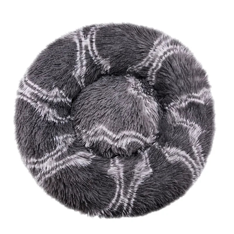 CloudNest Calming Donut Bed for Dogs & Cats