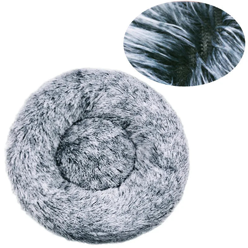 CloudNest Calming Donut Bed for Dogs & Cats