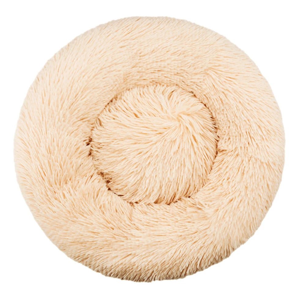 CloudNest Calming Donut Bed for Dogs & Cats