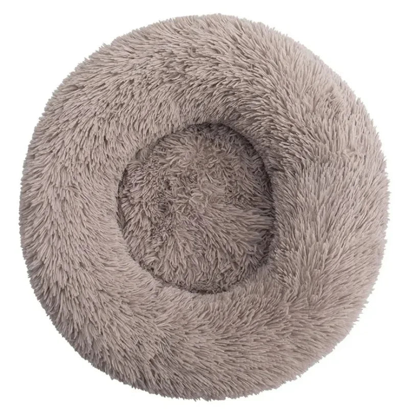 CloudNest Calming Donut Bed for Dogs & Cats