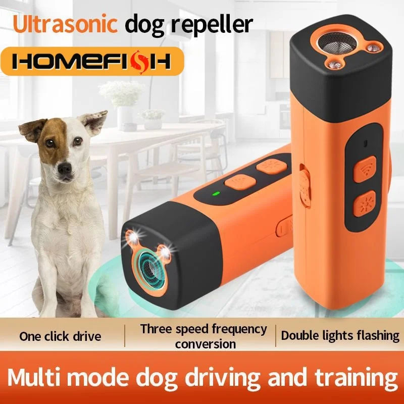 HushPup Ultrasonic Bark Trainer — Rechargeable Sound-Only Bark Control for Dogs